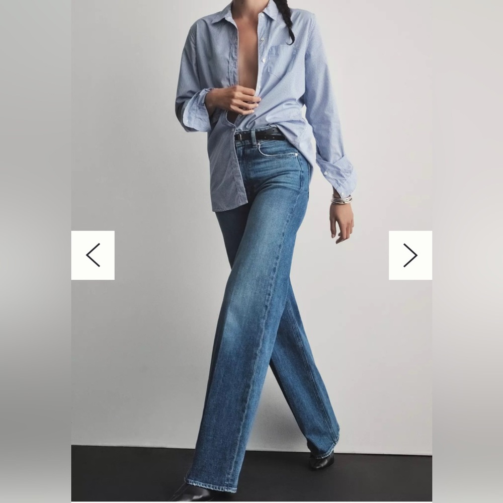 NWT Paige Straight Leg Jeans - Picture 3 of 11